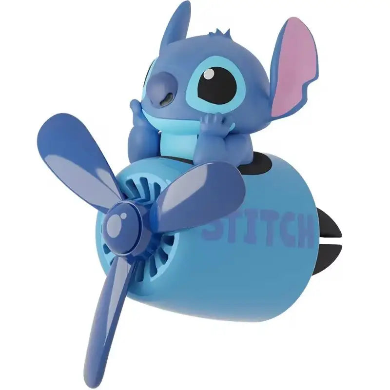 Disney Stitch Propeller Car Air Freshener Vent Perfume-0